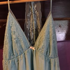 NWT Victoria’s Secret Aqua nightgown, slip dress